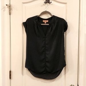 Philosophy Semi-Sheer Short Sleeve Top